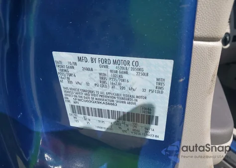 2009 Ford Escape Xlt from USA, damaged, VIN 1FMCU03GX9KA58883